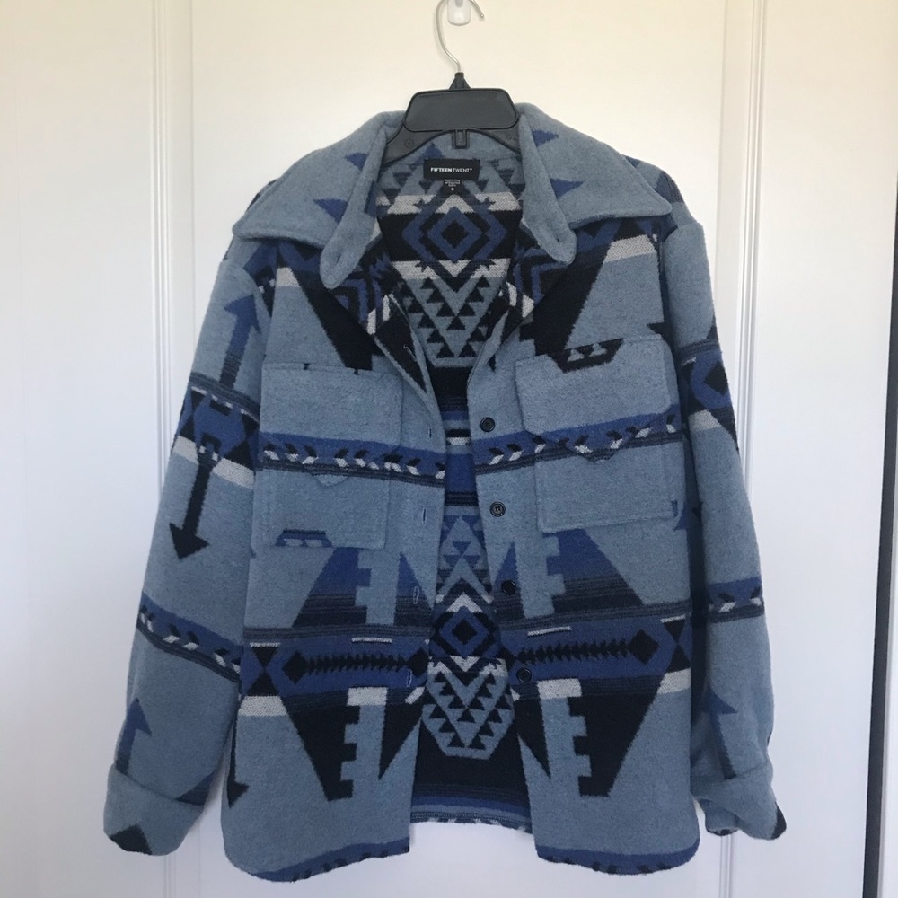Fifteen Twenty BLANKET SHIRT JACKET